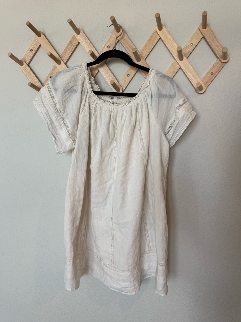 AERIE Lightweight Cottage core Mini Dress